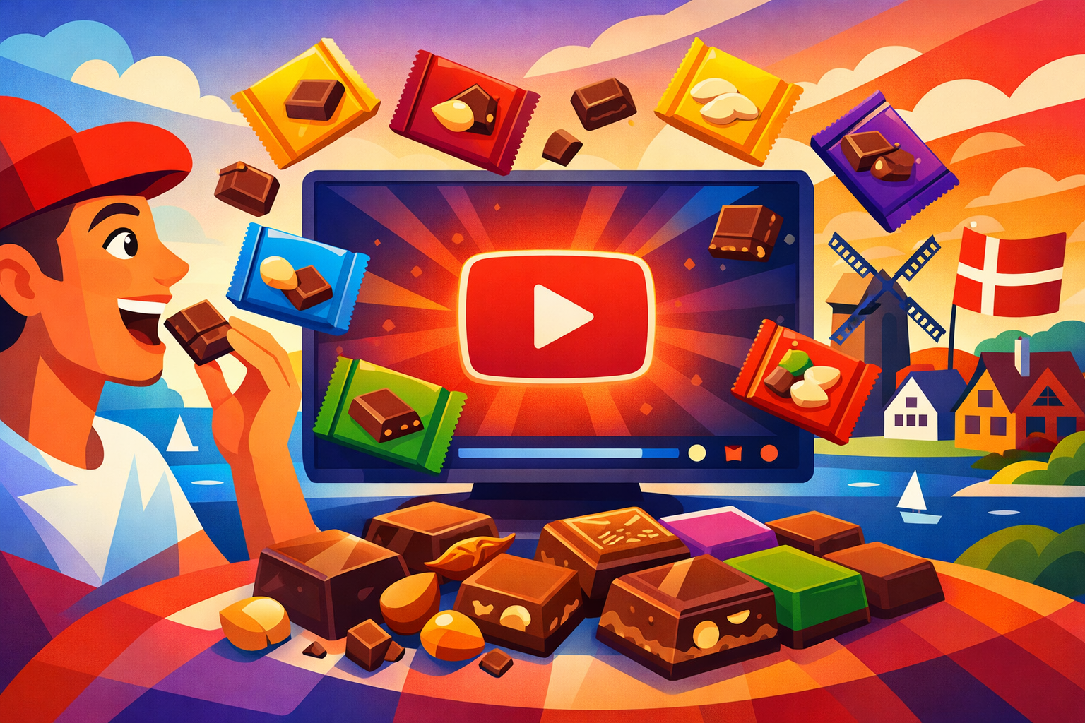 Ugens Udvalgte (Komedie): Smager ALLE Ritter Sport i Danmark