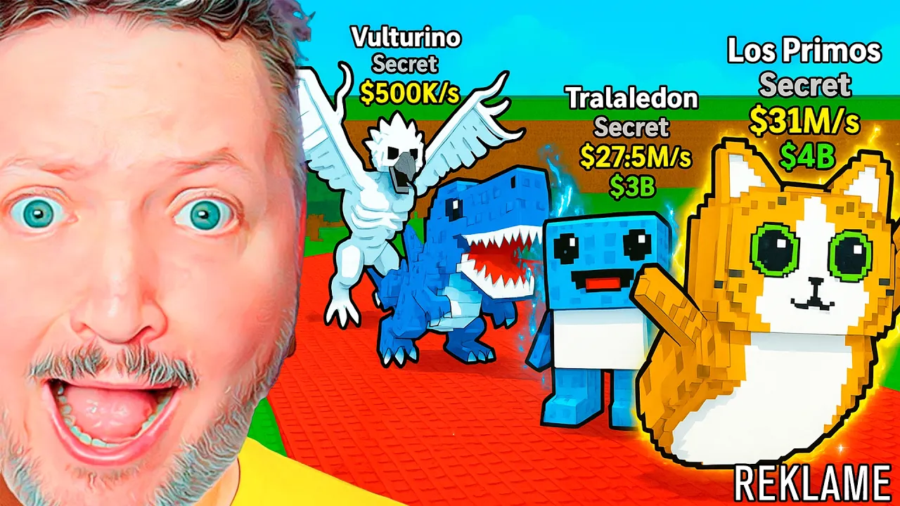 $0 Til $1 TRILLION i Steal A Brainrot På 30 Minutter KUN HAV OG LUFT!