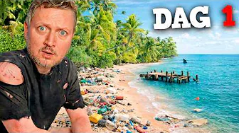 Jeg Er STRANDET På Ø Fyldt Med SKRALD!