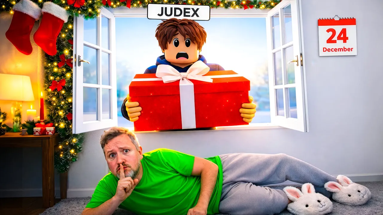 Jeg Har GLEMT JULEAFTEN i Roblox Bloxburg feat. Judex!