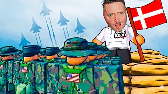 Jeg Skal FORSVARE Danmark i Roblox Defend Your Country!