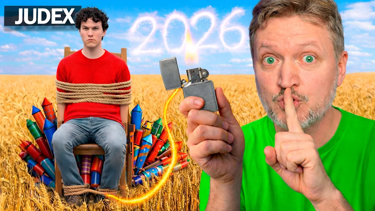 Jeg Sprang *2026* i Luften Med JUDEX! (alt mit fyrværkeri)