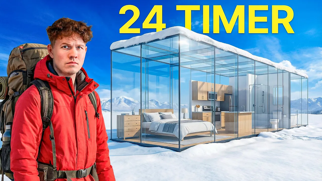 JEG LEVER I ET GLAS-HUS I 24 TIMER