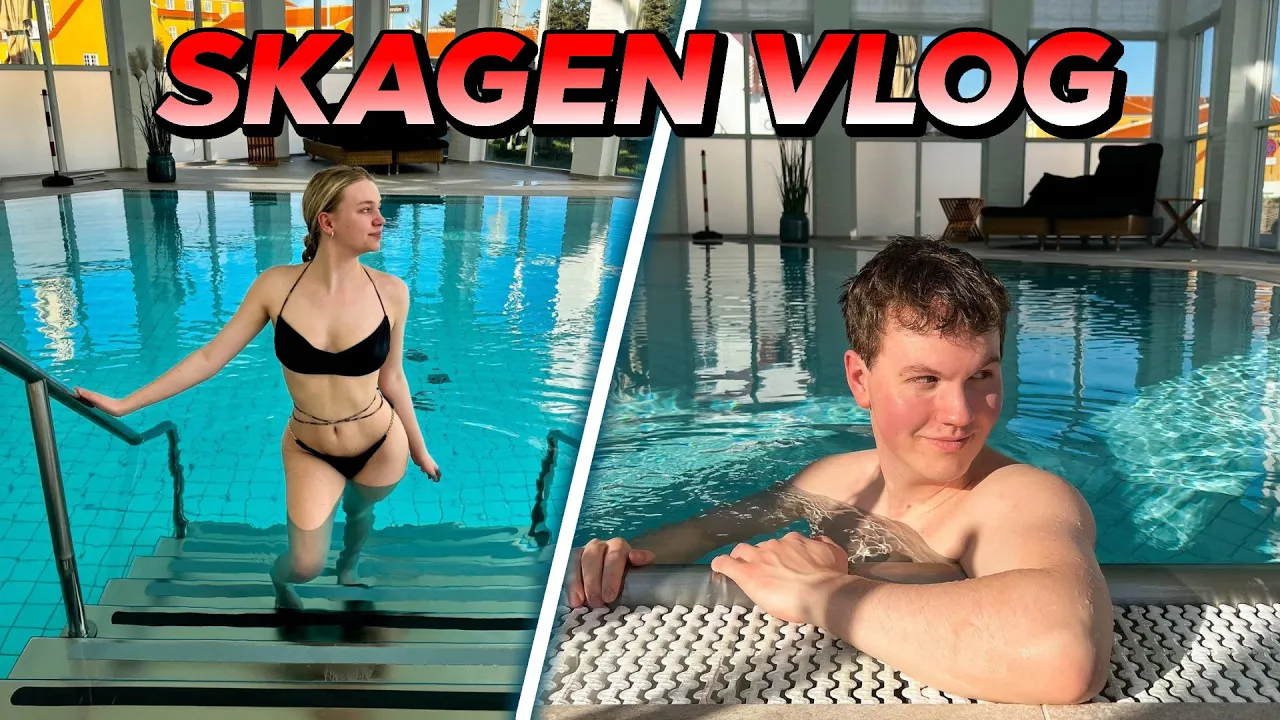Vi Tog På 5 Stjernet Hotel I Skagen! (KÆRESTE-VLOG)