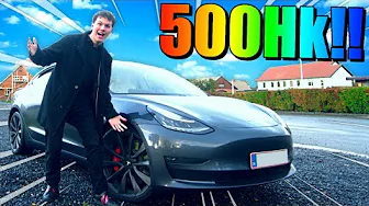 JEG KØRER I EN AF VERDENS HURTIGSTE EL-BILER!!