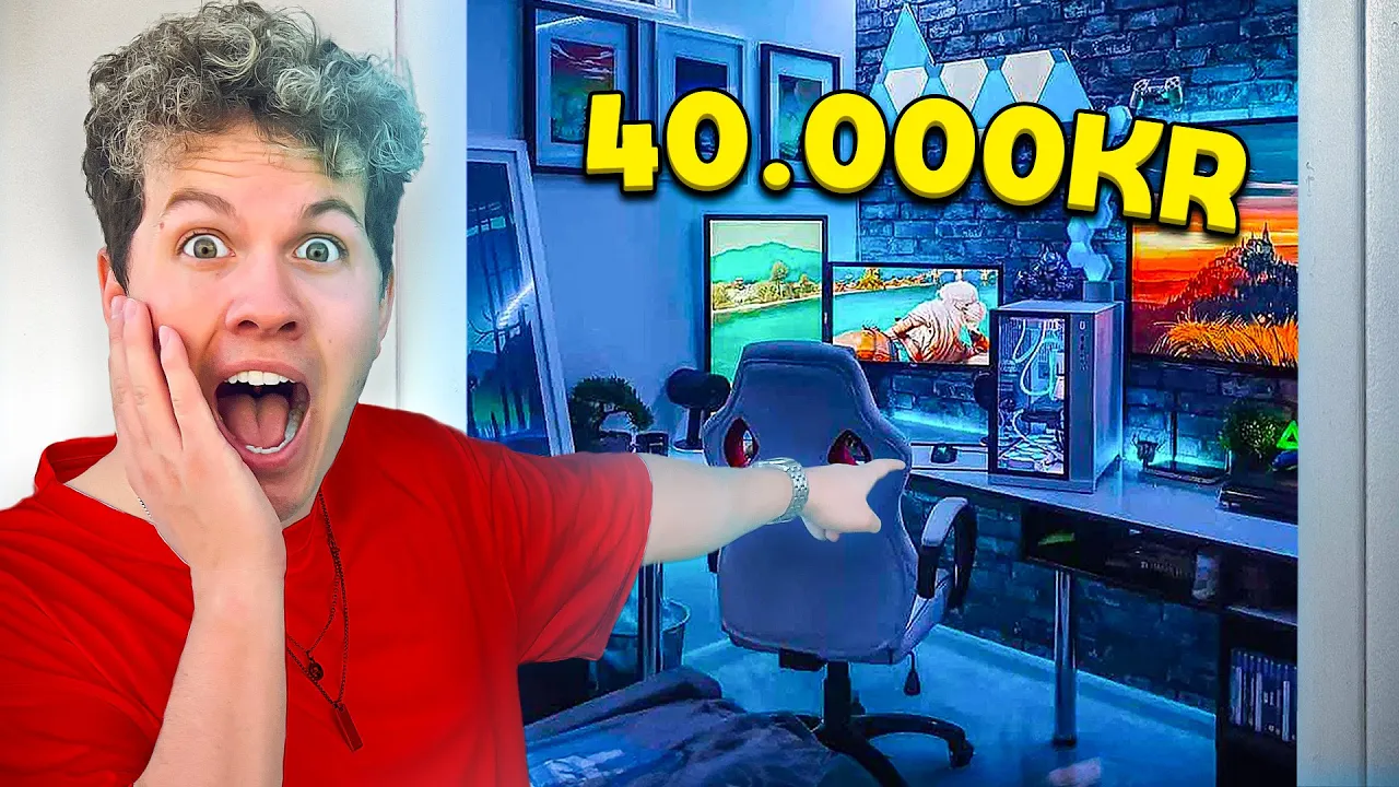 Jeg Overrasker min Ven med et Setup til 40.000KR!