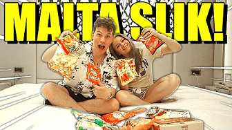 VI SMAGER DET MÆRKELIGSTE SLIK FRA MALTA!! (SLIK TASTE TEST!)