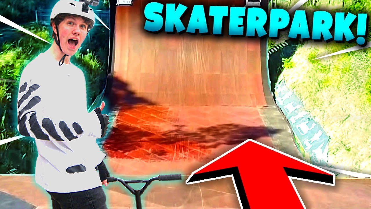 Jeg tog i en Skaterpark første gang NOGENSINDE og sådan gik det...