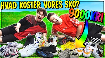 VI GÆTTER PRISEN PÅ HINANDENS SKO!! // med Alexander Husum