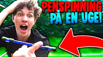 Jeg skulle lære Penspinning på en uge, og sådan gik det...