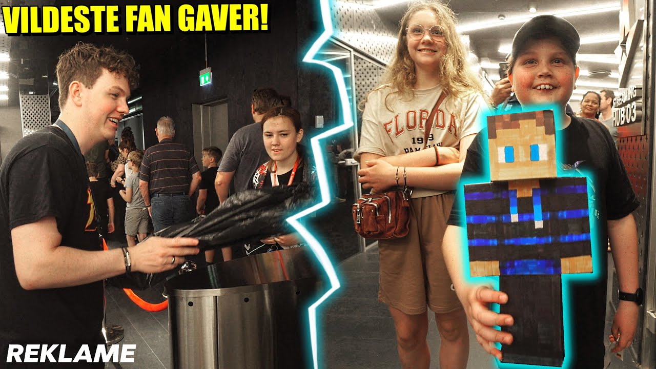 JEG FÅR DE VILDESTE FAN GAVER TIL ASTRALIS EVENT!!