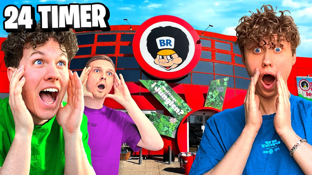 Overnatter 24 TIMER i FÆTTER BR!