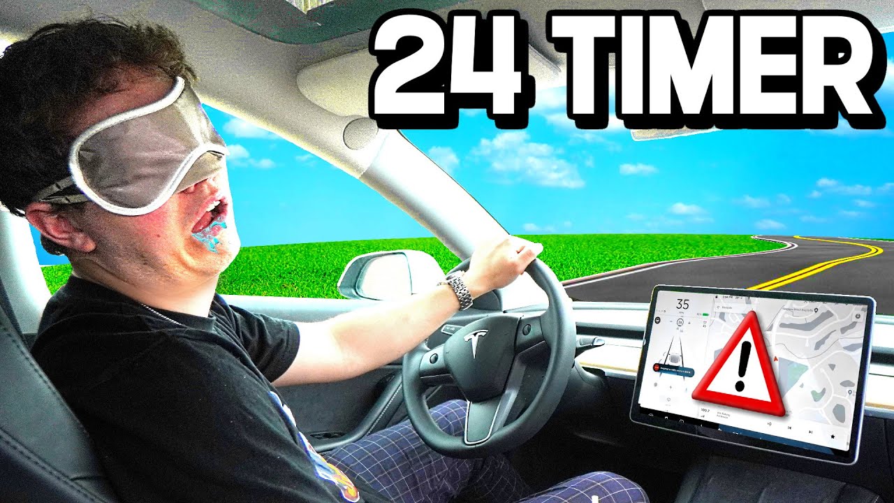 24 TIMER MED TESLA AUTOPILOT