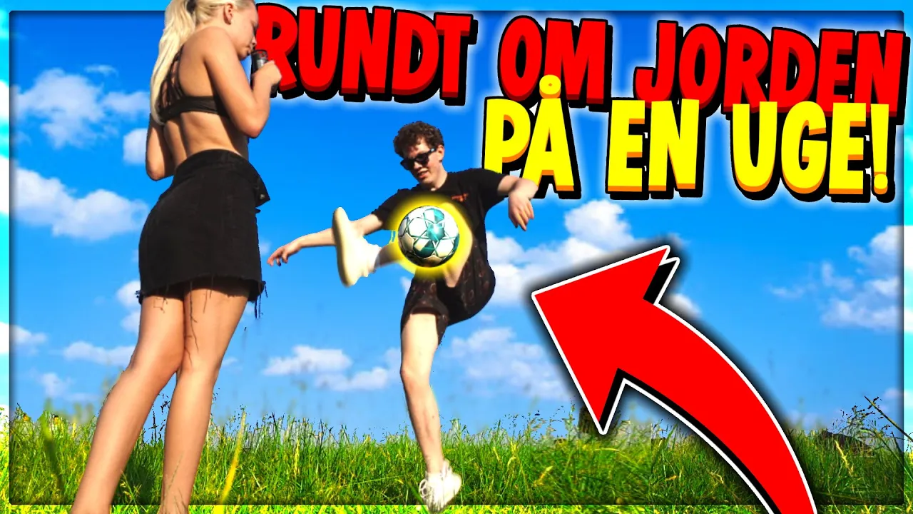 Jeg skulle lære Jorden Rundt med en fodbold på en uge, og dette var resultatet...