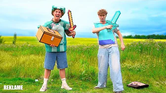 Minecraft i Virkeligheden! (Med Shadys)