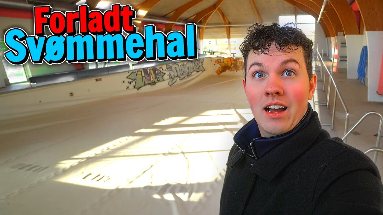 Vi Udforsker En FORLADT Svømmehal!