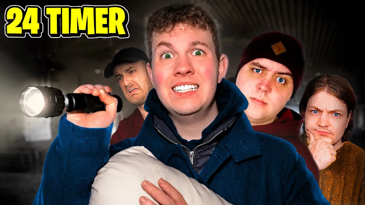 24 TIMER på en Forladt Gård! (med Guldborg, Moller & Moarten Laursen)