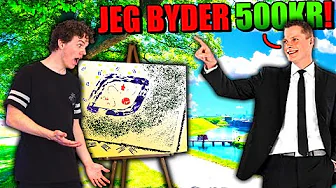 Jeg malede et Kunst-Maleri og solgte det til højeste bud på Tiktok!