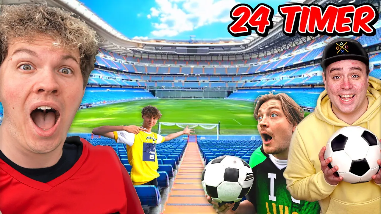 24 Timer På Et Fodbold Stadion!