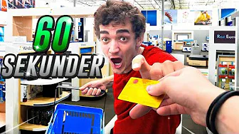 Du Har *60 SEKUNDER* Til At Købe ALT HVAD DU VIL!!