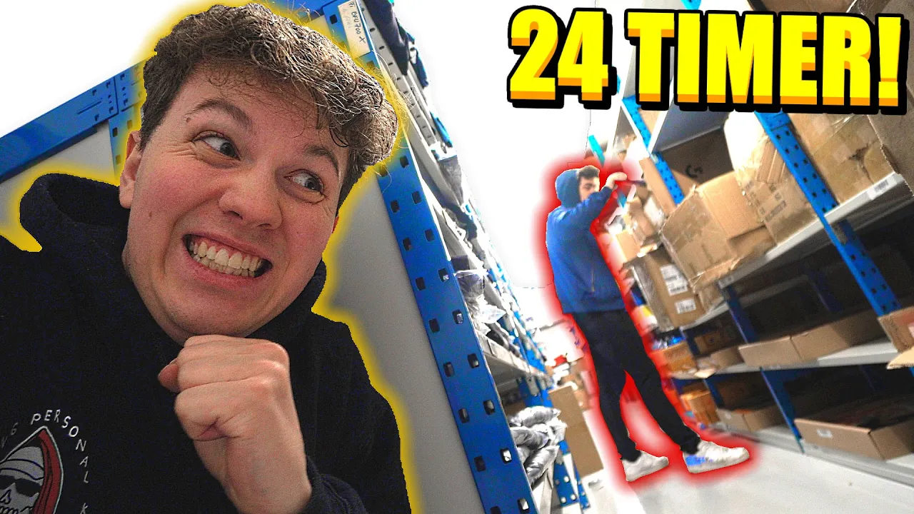 Jeg Overnattede 24 TIMER på Geekd, uden Ronnie Fandt Mig!