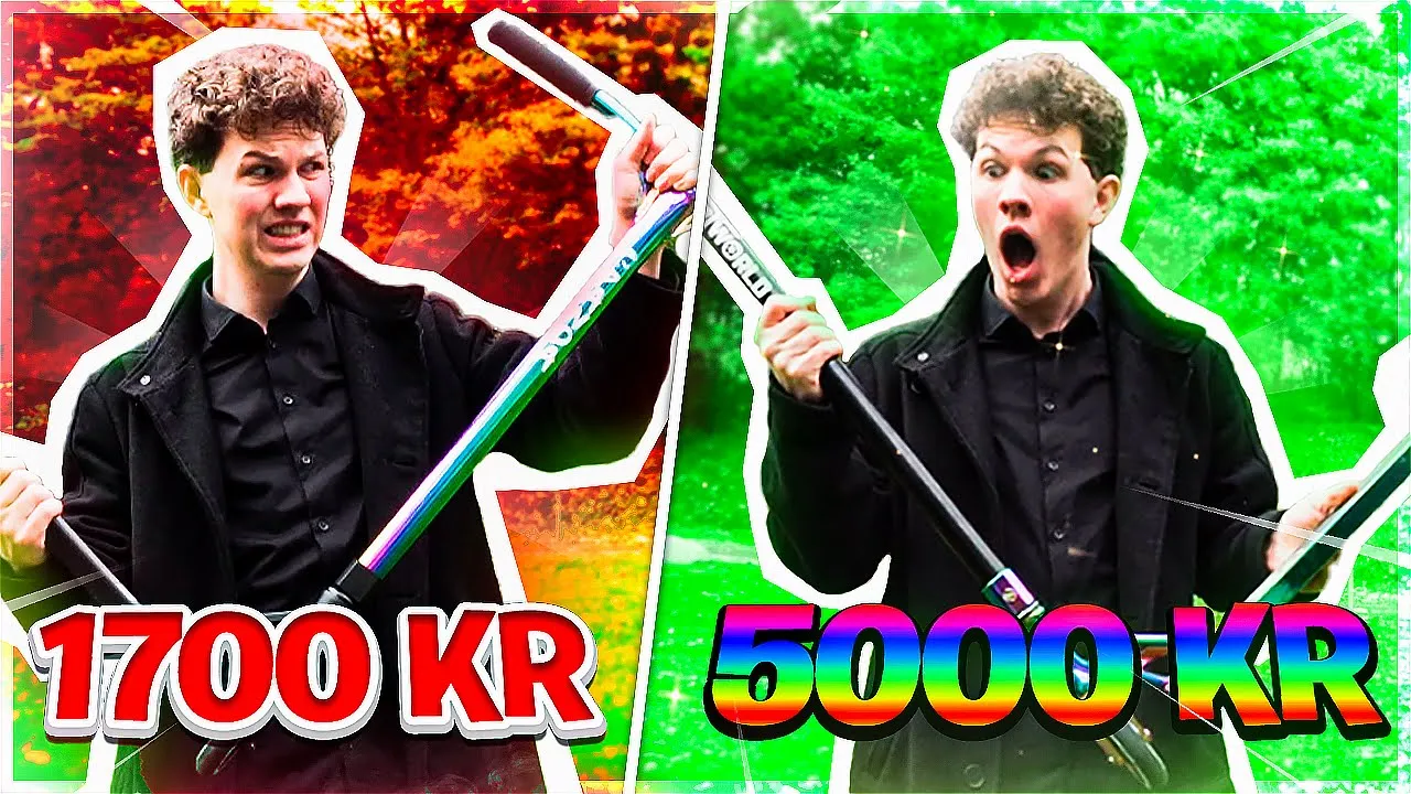 1700KR LØBEHJUL VS. 5000KR LØBEHJUL!! - (DEN ULTIMATIVE TEST)