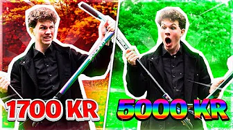 1700KR LØBEHJUL VS. 5000KR LØBEHJUL!! - (DEN ULTIMATIVE TEST)