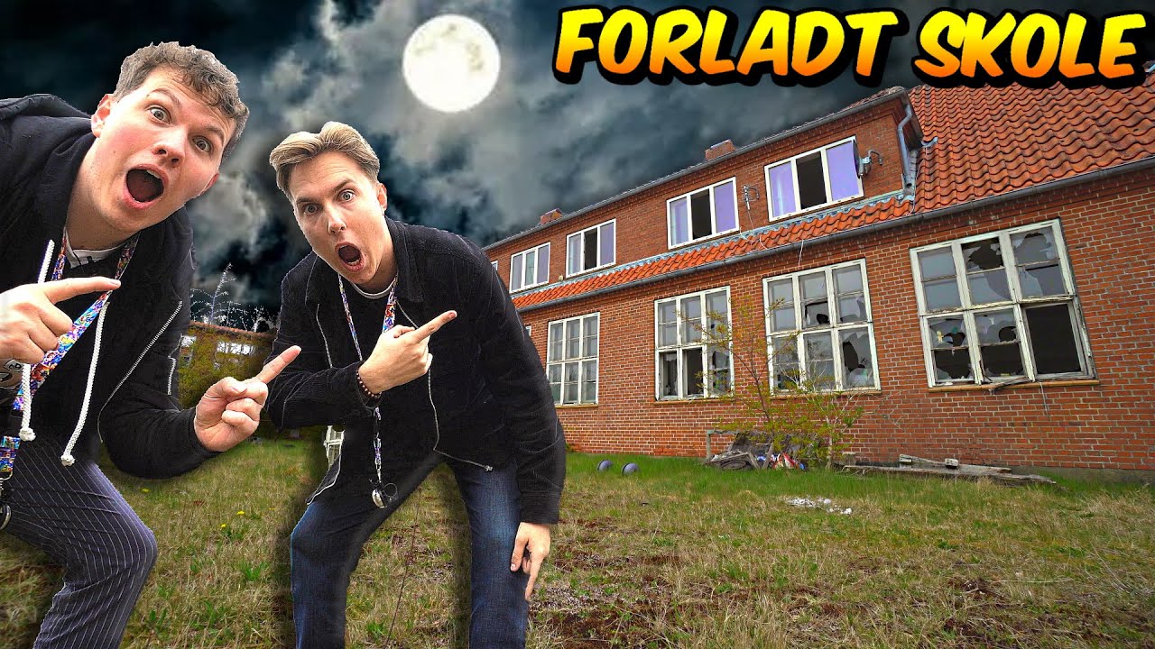 Vi Udforsker En Forladt Hjemsøgt Skole!