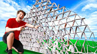 Jeg Bygger DANMARKS STØRSTE Korthus!