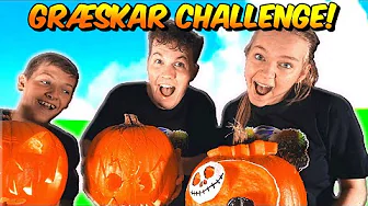 Hvem laver det Sejeste Græskar!? (MED KLAM STRAF!!)