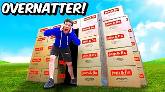 Overnatter I Hus Af Papkasser!