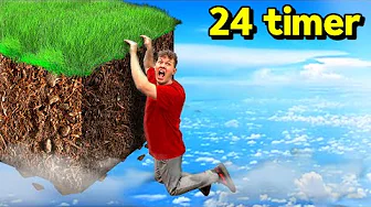 24 TIMER PÅ EN RIGTIG MINECRAFT BLOCK