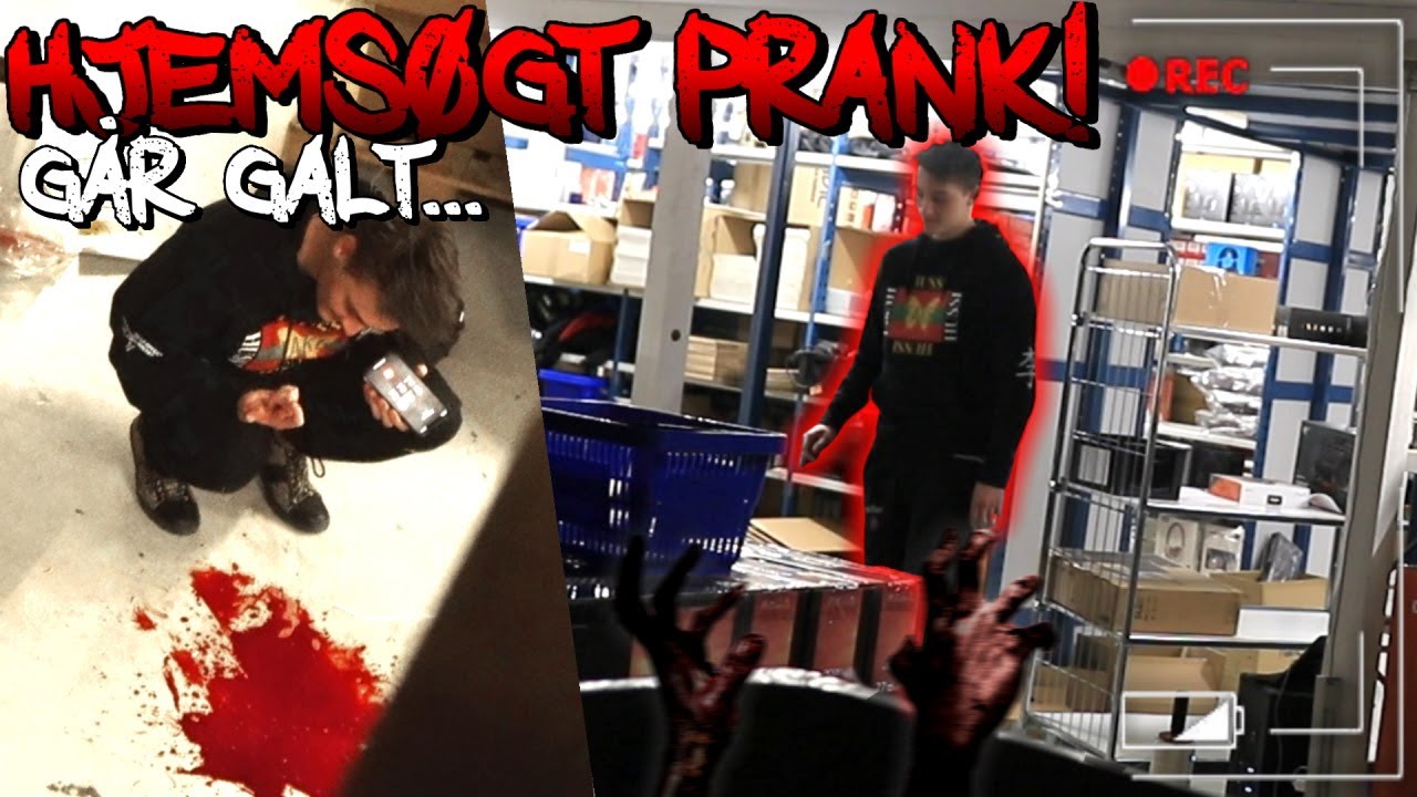 HJEMSØGT PÅ GEEKD *PRANK* PÅ ALEXANDER HUSUM!! - (TILKALDER POLITIET!!👮)