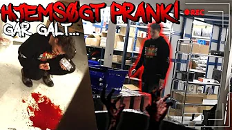 HJEMSØGT PÅ GEEKD *PRANK* PÅ ALEXANDER HUSUM!! - (TILKALDER POLITIET!!👮)