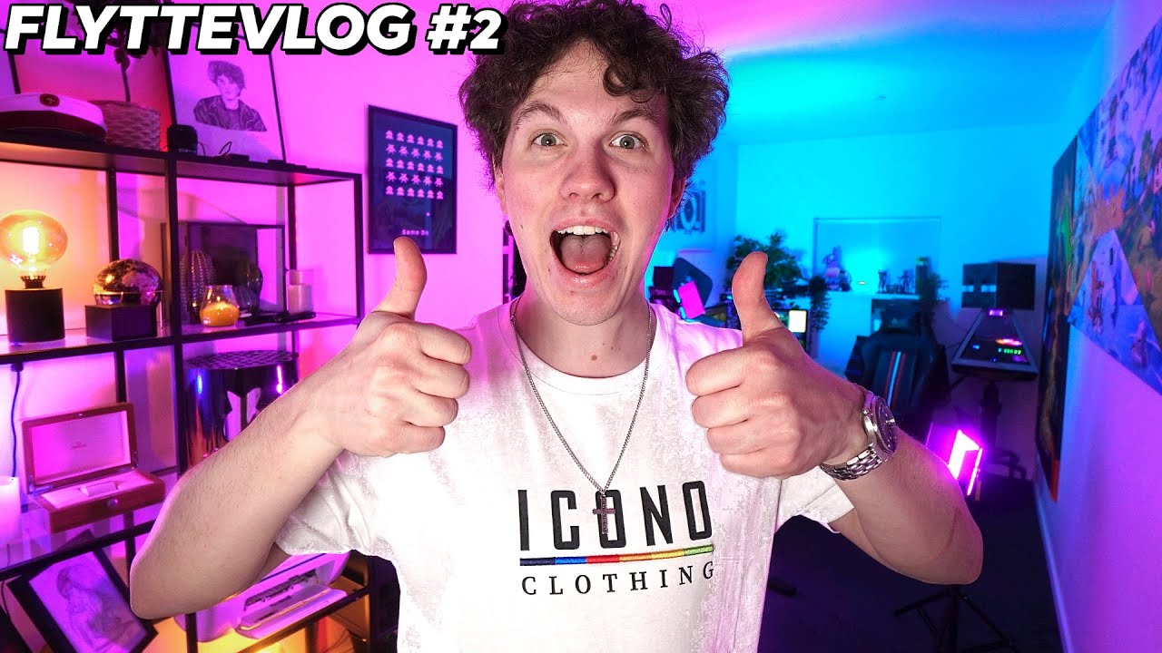 MIT NYE GAMING RUM + 10.000KR I IKEA!! - Jud&Nat Flyttevlog #2