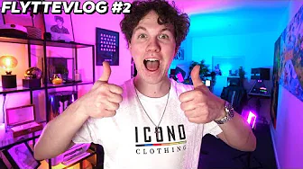 MIT NYE GAMING RUM + 10.000KR I IKEA!! - Jud&Nat Flyttevlog #2