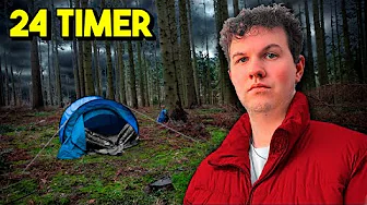 24 Timer ALENE i en MØRK SKOV!
