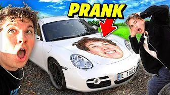 Printer Mit Ansigt På Triers Bil PRANK!