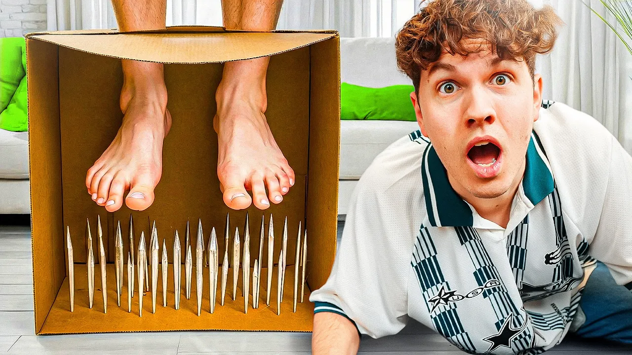 Jeg Pranker Shadys Med ÆGTE SØM! (Ikke Hop På Den Forkerte Box)