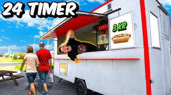 24 TIMER I EN PØLSEVOGN