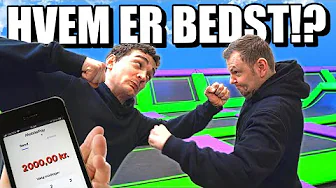 VILDESTE TRAMPOLIN CHALLENGE OM 2000KR!!