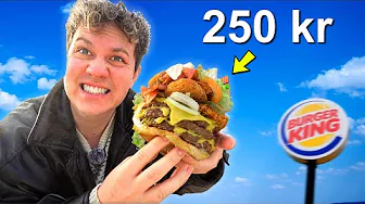Jeg Bestilte den DYRESTE BURGER på alle Drive Ins!