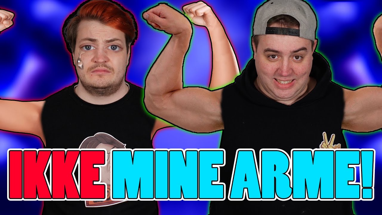 MINE ARME VIRKER IKKE! | Not My Arms Challenge #2