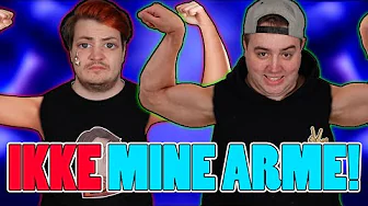 MINE ARME VIRKER IKKE! | Not My Arms Challenge #2