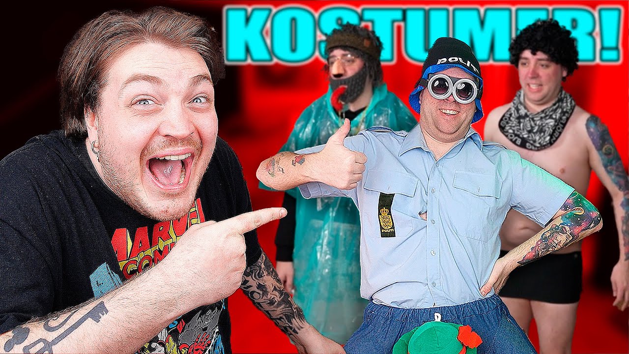 DET ER SVÆRT IKKE AT GRINE! | Med Kostumer