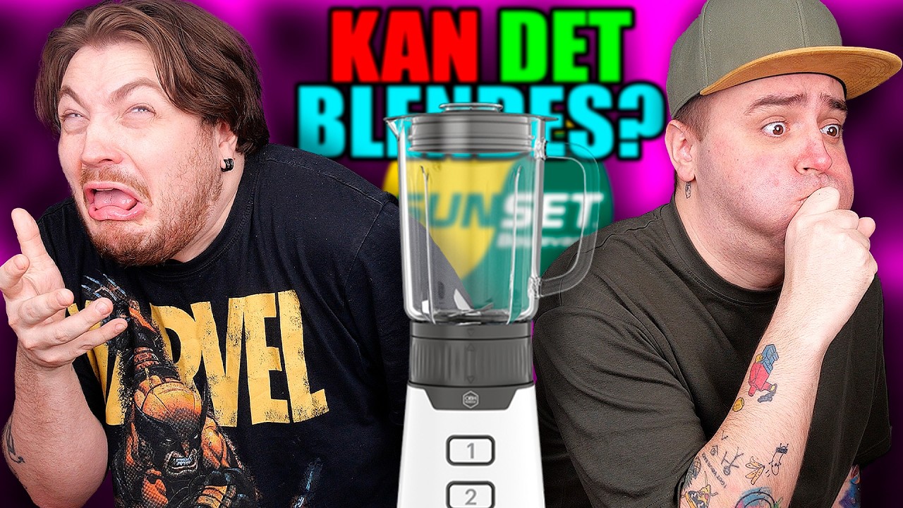 BLENDER SUNSET! | Kan Det Blendes? S3E1