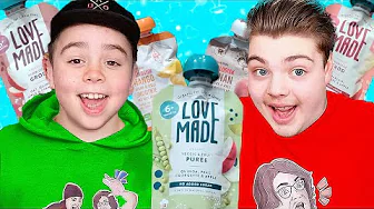 Vi Prøver Babymad! *KLAMT*