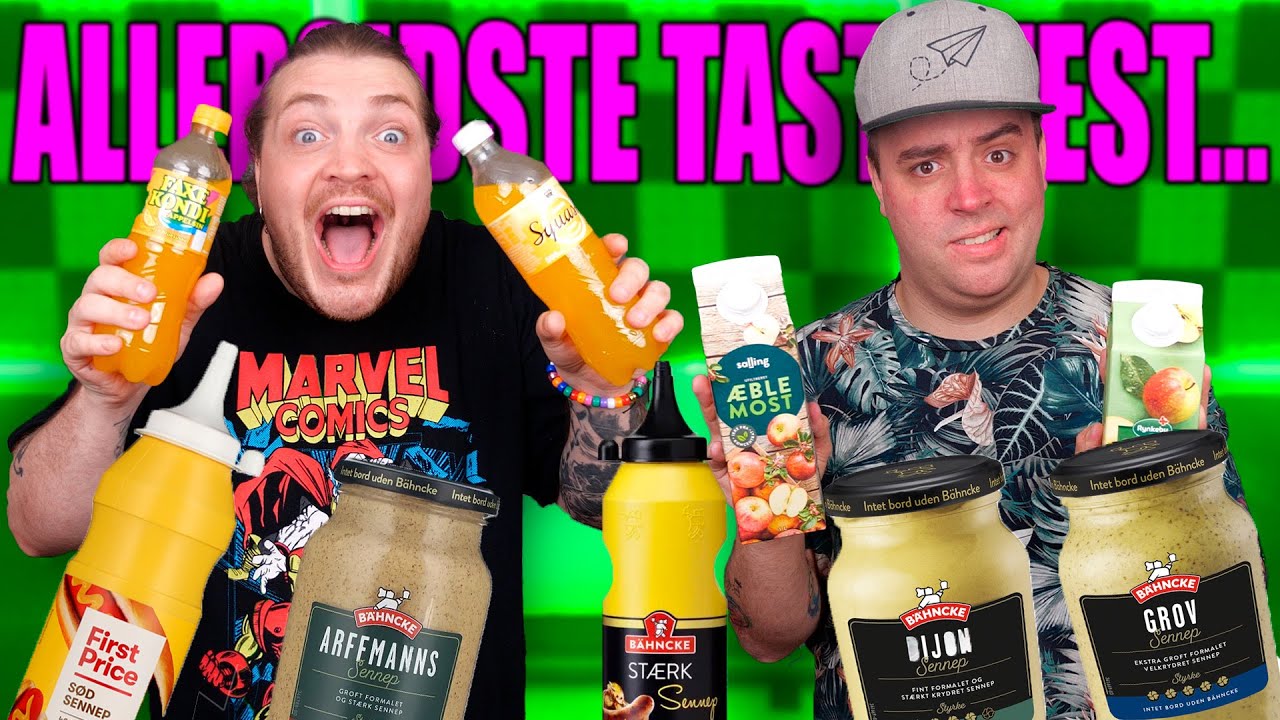 Den Sidste SIDSTE KÆMPE Taste Test...
