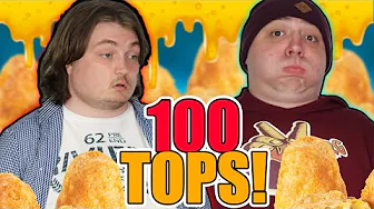 TO TYKKE DRENGE SPISER CHILI CHEESE TOPS!