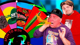 HJULET VÆLGER VORES MAD EN HEL DAG! *ØV*